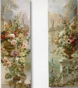 unknow artist Floral, beautiful classical still life of flowers.099 oil painting picture wholesale